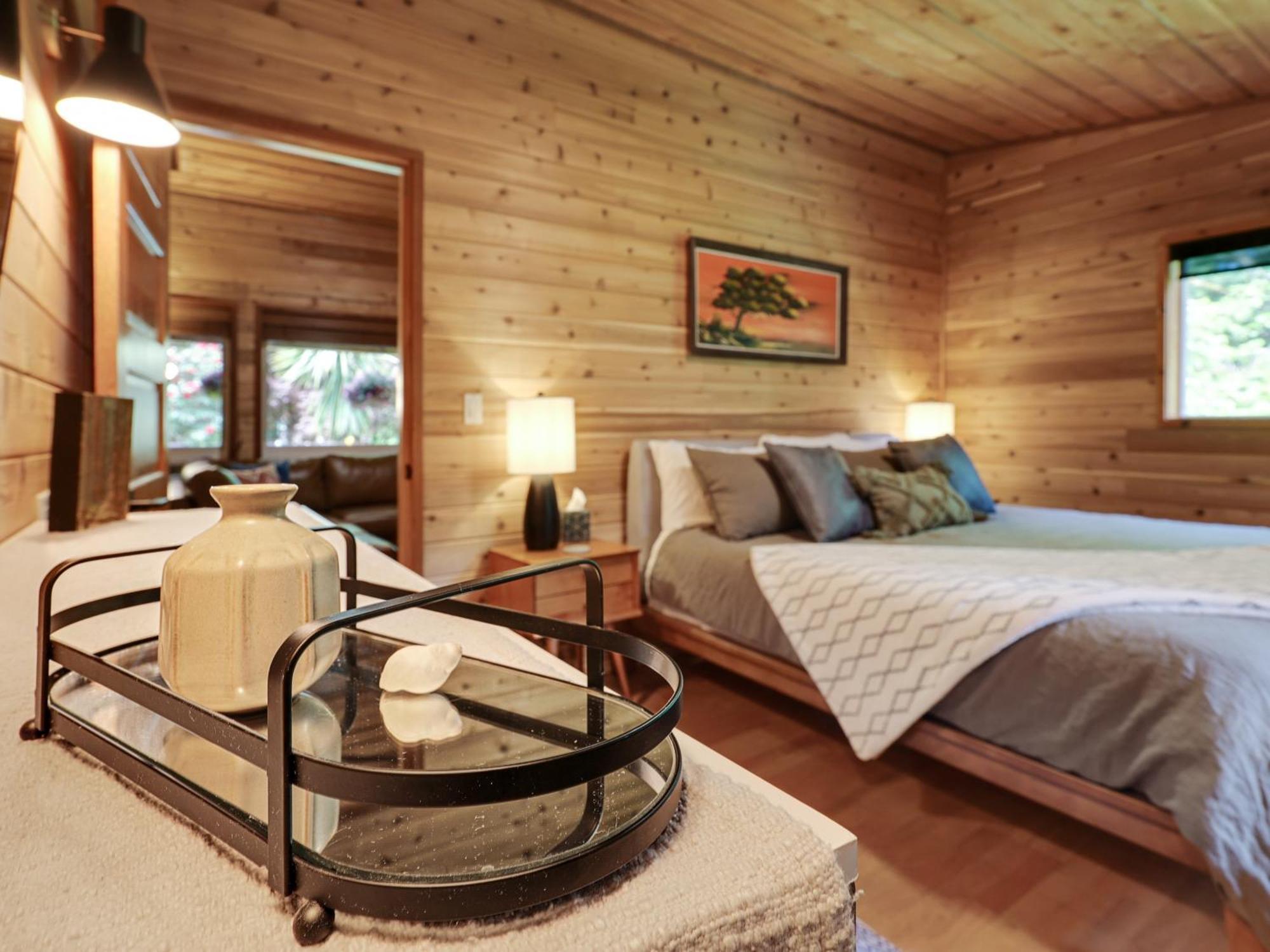 Woods Waves: Luxury Coast Cabin King Beds Pets Tillamook Eksteriør bilde