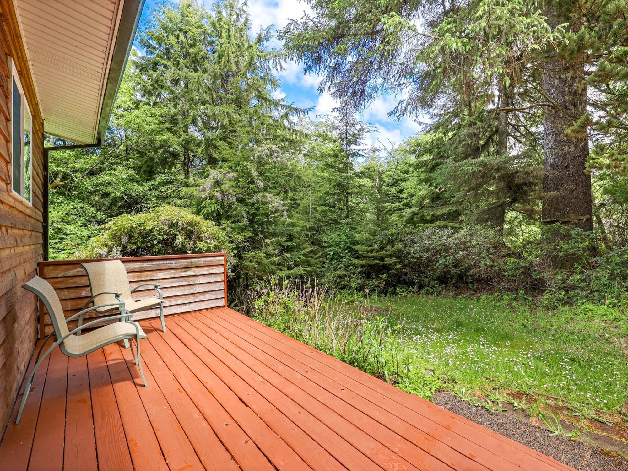 Woods Waves: Luxury Coast Cabin King Beds Pets Tillamook Eksteriør bilde